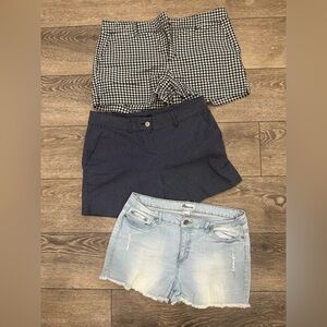 Bundle of shorts - Gap (SZ 14), The Limited (SZ  12), and Blue Crush (SZ 13)
